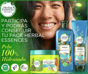 Sorteo Herbal Essences 10 Packs Argan