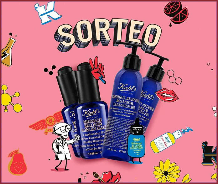 Sorteo Kiehls 2 Packs Midnight Recovery