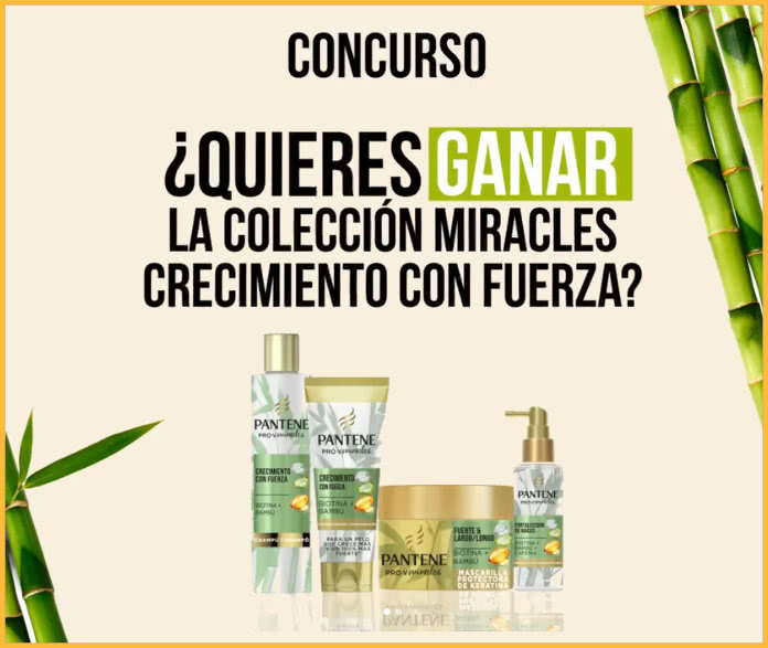 Sorteo Pantene Colección Miracles