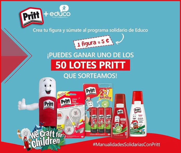 Sorteo Pritt 50 Lotes
