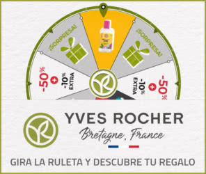 Sorteo Yves Rocher Regalo Ruleta