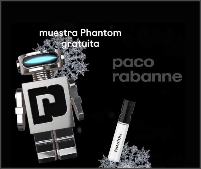 Muestras Gratis Paco Rabanne Phantom