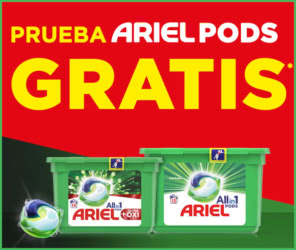 Prueba Gratis Ariel Pods 40000 Reembolsos