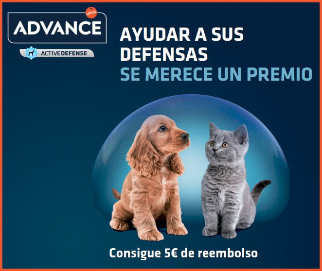 Reembolso Advance Puppy Kitten 5 Euros