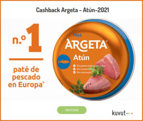 Reembolso Kuvut Pates Argeta