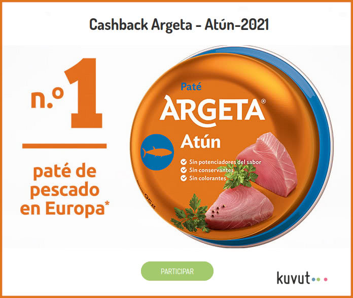 Reembolso Kuvut Pates Argeta