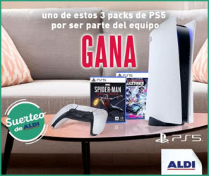Sorteo Aldi PS5 3 Packs