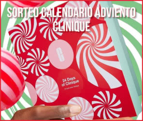 Sorteo Clinique Calendario Adviento 2021