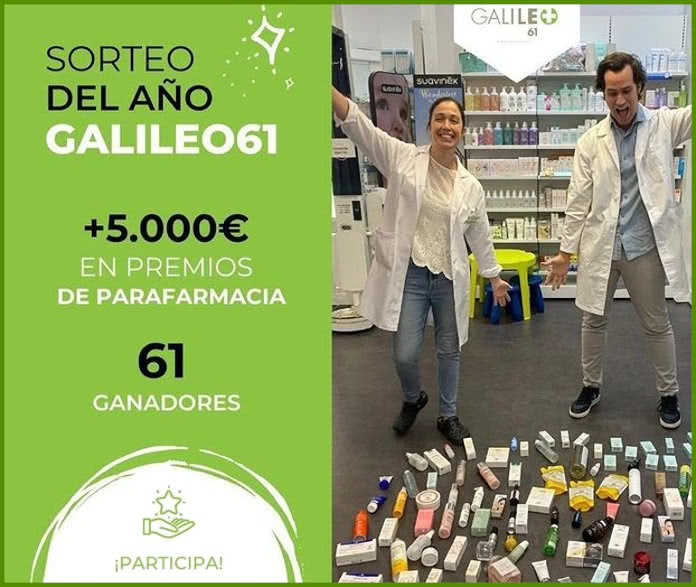 Sorteo Farmacia Galileo 61 61 Premios