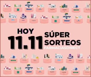 Sorteo Farmacias Direct 18 Premios