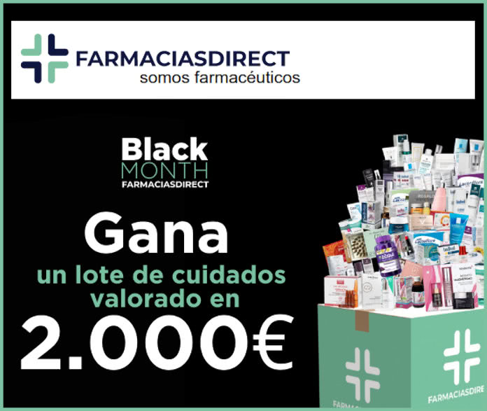 Sorteo Farmaciasdirect Lote 2000 Euros