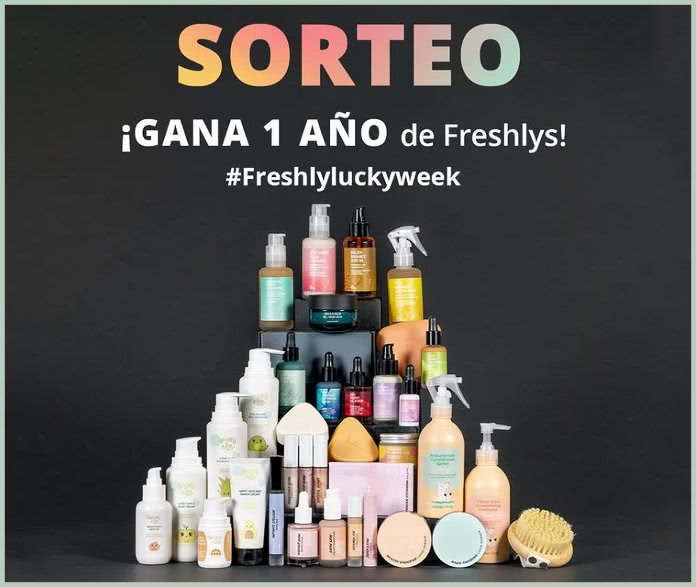 Sorteo Freshly Cosmetics Lucky Week