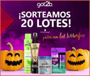 Sorteo Henkel Got2b Halloween