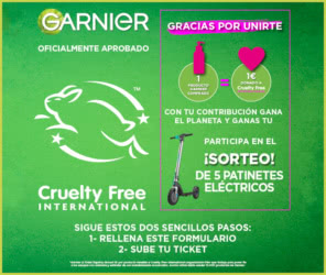 Sorteo Por Compra Garnier 5 Patinetes
