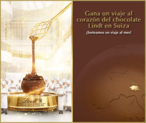 Sorteo Por Compra Lindt Viaje Suiza Uno al Mes