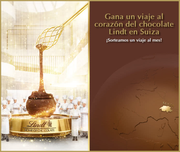 Sorteo Por Compra Lindt Viaje Suiza Uno al Mes