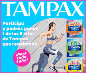 Sorteo Proxima A Ti Tampax 5 Lotes