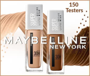 Tester Maybelline 150 Probadores Super Stay 30H