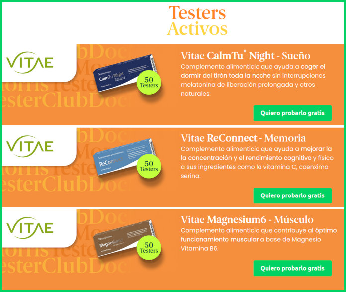 Tester Promofarma Vitae 150 Probadores