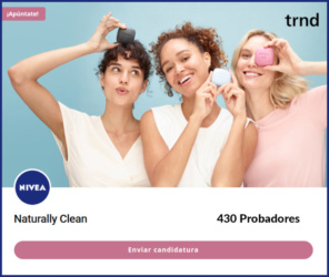 Tester Trnd 430 Probadoras Nivea Naturally Clean