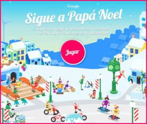 Gratis Google Sigue A Papá Noel