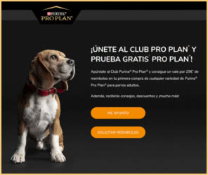Reembolso Purina Pro Plan Adulto