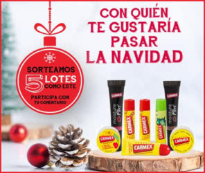 Sorteo Carmex 2021 Navidad