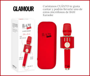 Sorteo Glamour Microfonos Karaoke Bam