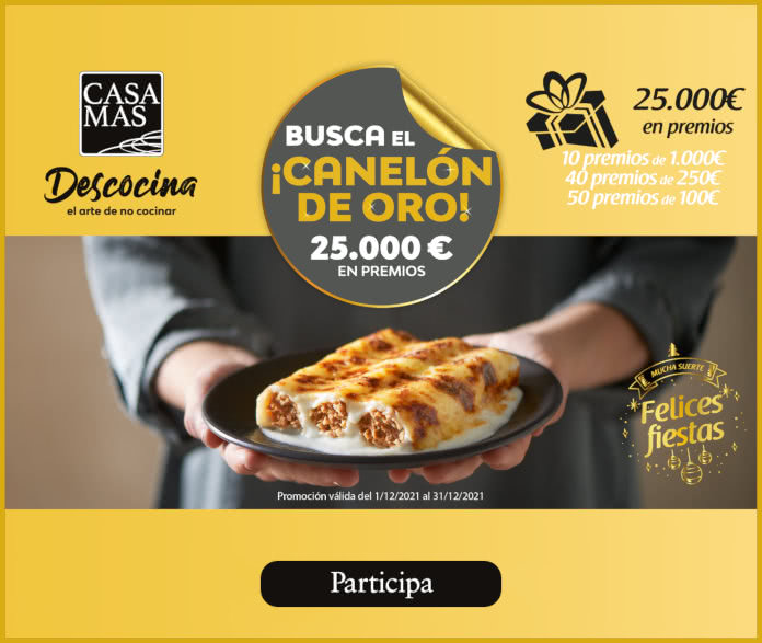 Sorteo Por Compra Casamas Canelón de Oro