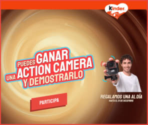 Sorteo Por Compra Kinder Bueno 122 Cámaras