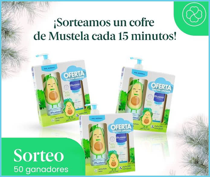 Sorteo Promofarma Cofre Mustela Cada 15 Minutos