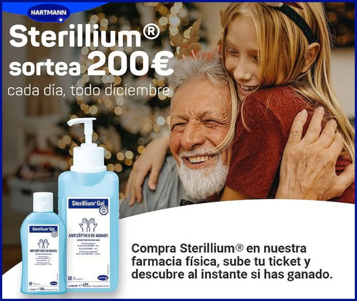 Sorteo Sterillium 200 Euros Día
