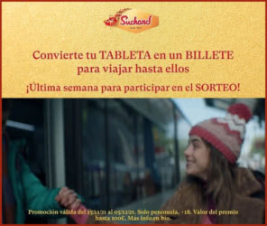Sorteo Suchard Billetes Viajar