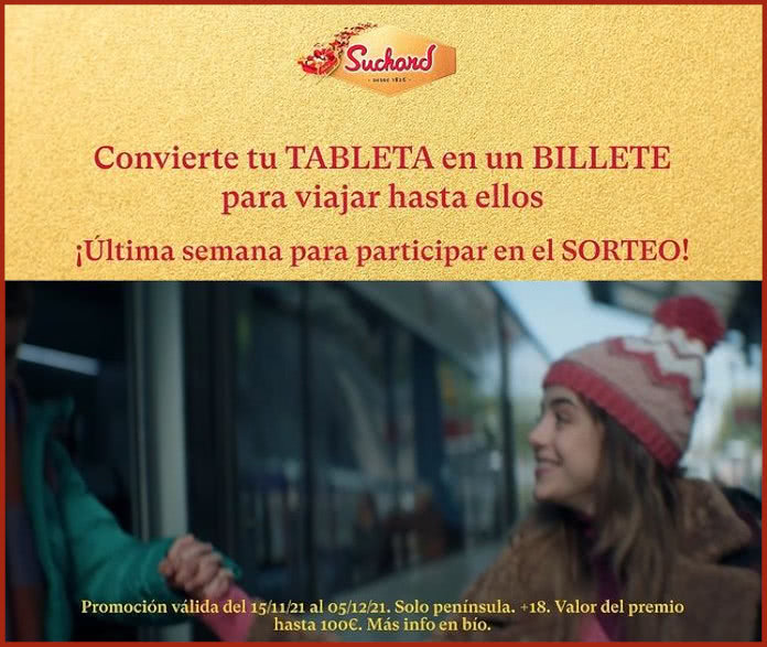 Sorteo Suchard Billetes Viajar