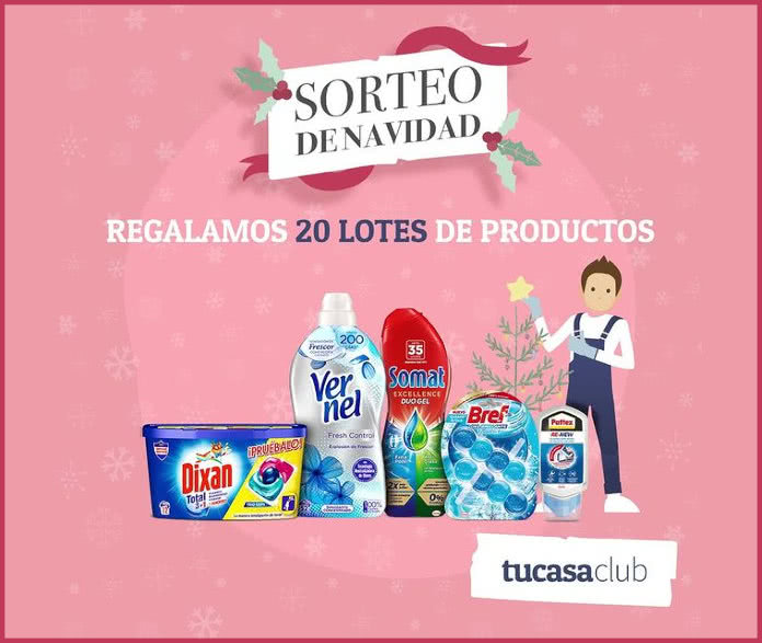 Sorteo Tu Casa Club 20 Lotes Navidad