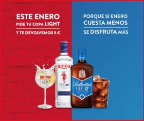Reembolso Beefeater Ballantines 5 Euros