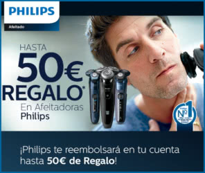 Reembolso Philips Hasta 50 Euros