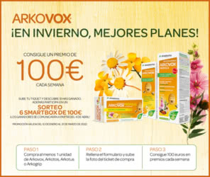 Sorteo Arkopharma Premios 100 Euros
