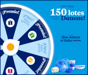 Sorteo Danone 150 Lotes