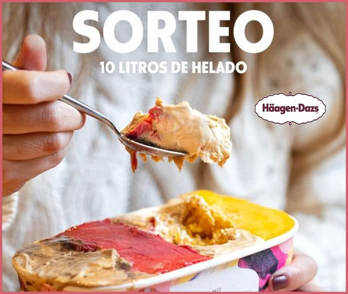 Sorteo Haagen Dazs 10 Litros Helado
