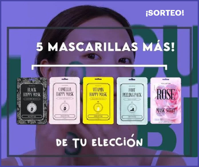 Sorteo Kocostar 5 Mascarillas