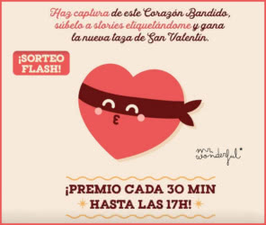 Sorteo Mrwonderful Premio Taza Cada 30 Minutos