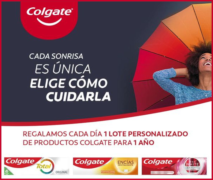 Sorteo Por Compra Colgate Premios Diarios