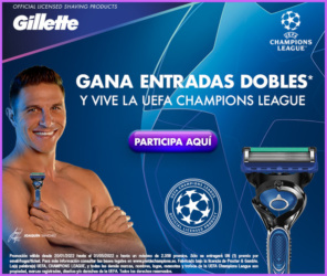 Sorteo Por Compra Gillette Entradas Champions