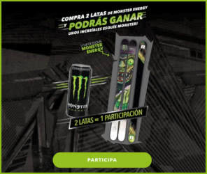 Sorteo Por Compra Monster Energy Esquís