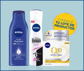 Sorteo Por Compra Nivea 500 Lotes