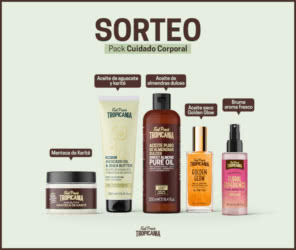 Sorteo Tropicania Pack Cuidado Personal