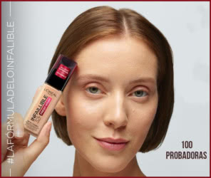 Tester Loreal 100 Probadoras Infaillible Fresh Wear