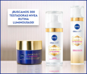 Tester Nivea 300 Probadoras Luminous630