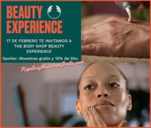 Muestras Gratis The Body Shop Beauty Experience